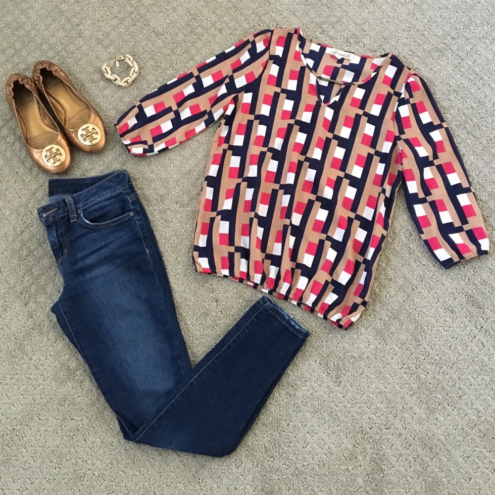 Flattering Annabella blouse